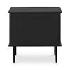 Reagan Nightstand Black, by Moe's Home, 25" width x 24.25" height x 18.5" depth thumbnail 4
