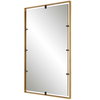 Egon Gold Wall Mirror, by Uttermost, 2'5.87" width x 4'2" height x 1.62" depth thumbnail 5