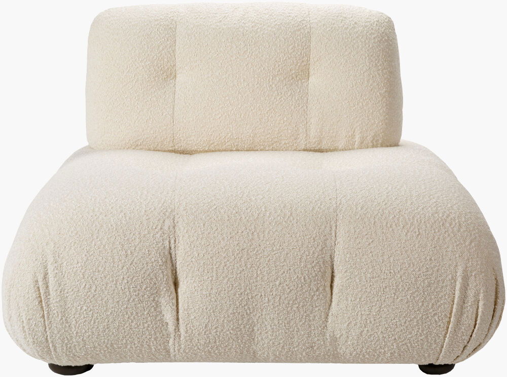 Rouen Modular Chair, Accent Chair by Surya, 44" width x 18" height