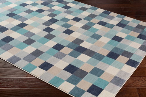 City Machine Woven Rug