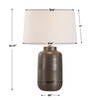 Calderone Bronze Table Lamp, by Uttermost, 18" width x 26.75" height x 18" depth thumbnail 3
