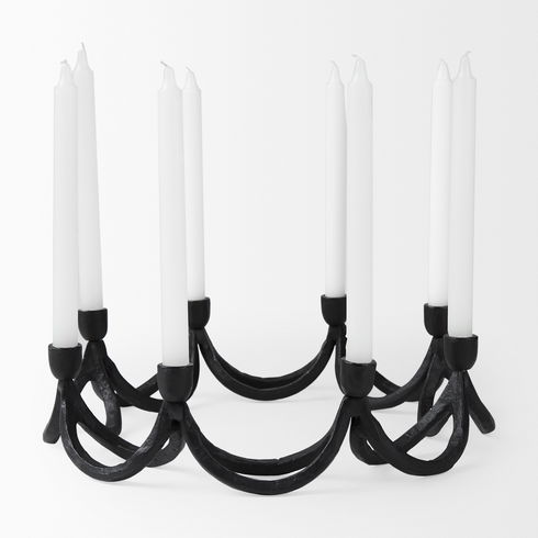 Seraph Round Candle Holder