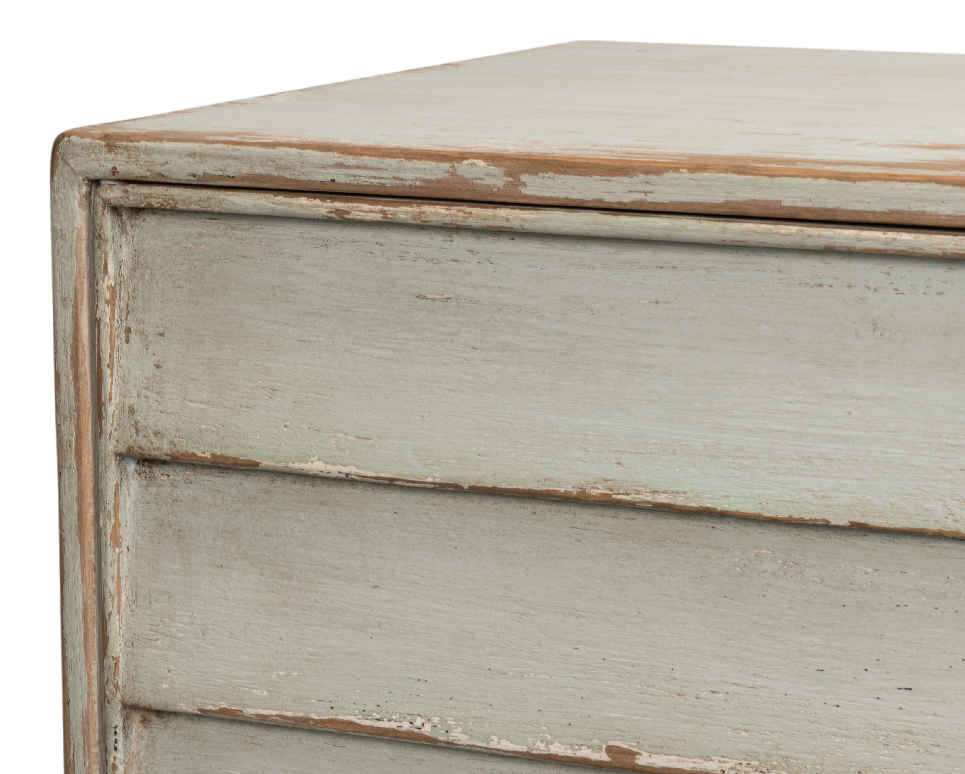 Louvered Sideboard, Sage, Cabinets & Sideboard by Sarreid, 74" length x 20" width x 32" height View 6