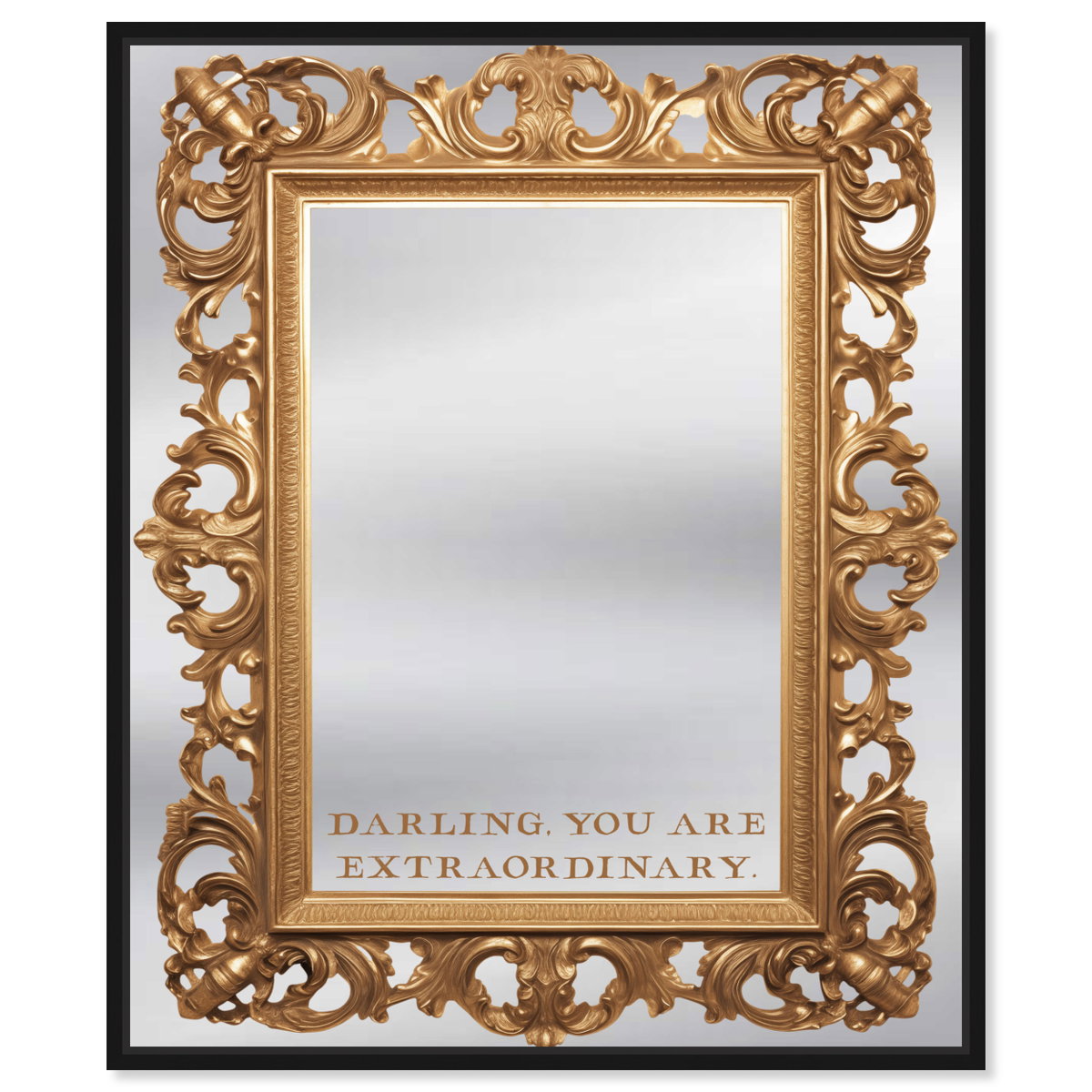 Extraordinary - Decorative Mirror (No Embellishment), by Oliver Gal,  20x30 View 1