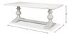 *Lionisio Trestle Table, Cortina White, Dining Table by Sarreid, 84" length x 41" width x 30" height thumbnail 13