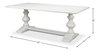 Lionisio Trestle Table  Cortina White, by Sarreid, 3'5" length x 7' width x 2'6" height thumbnail 13