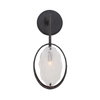 Maxin Dark Bronze 1 Light Sconce, by Uttermost, 6.12" width x 1'3" height x 5.25" depth thumbnail 1