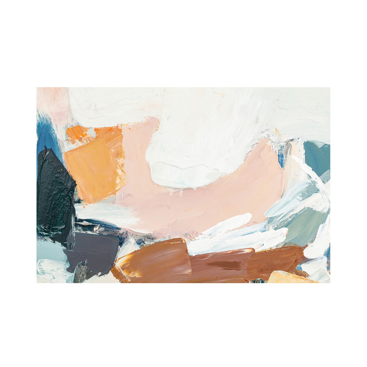 Cherish Framed Painting, by Moe's Home, 40" width x 40" height x 1.89" depth View 4