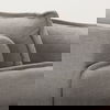 Roy II Flint Gray Upholstered and Brown Wood Frame Arm Chair thumbnail 9