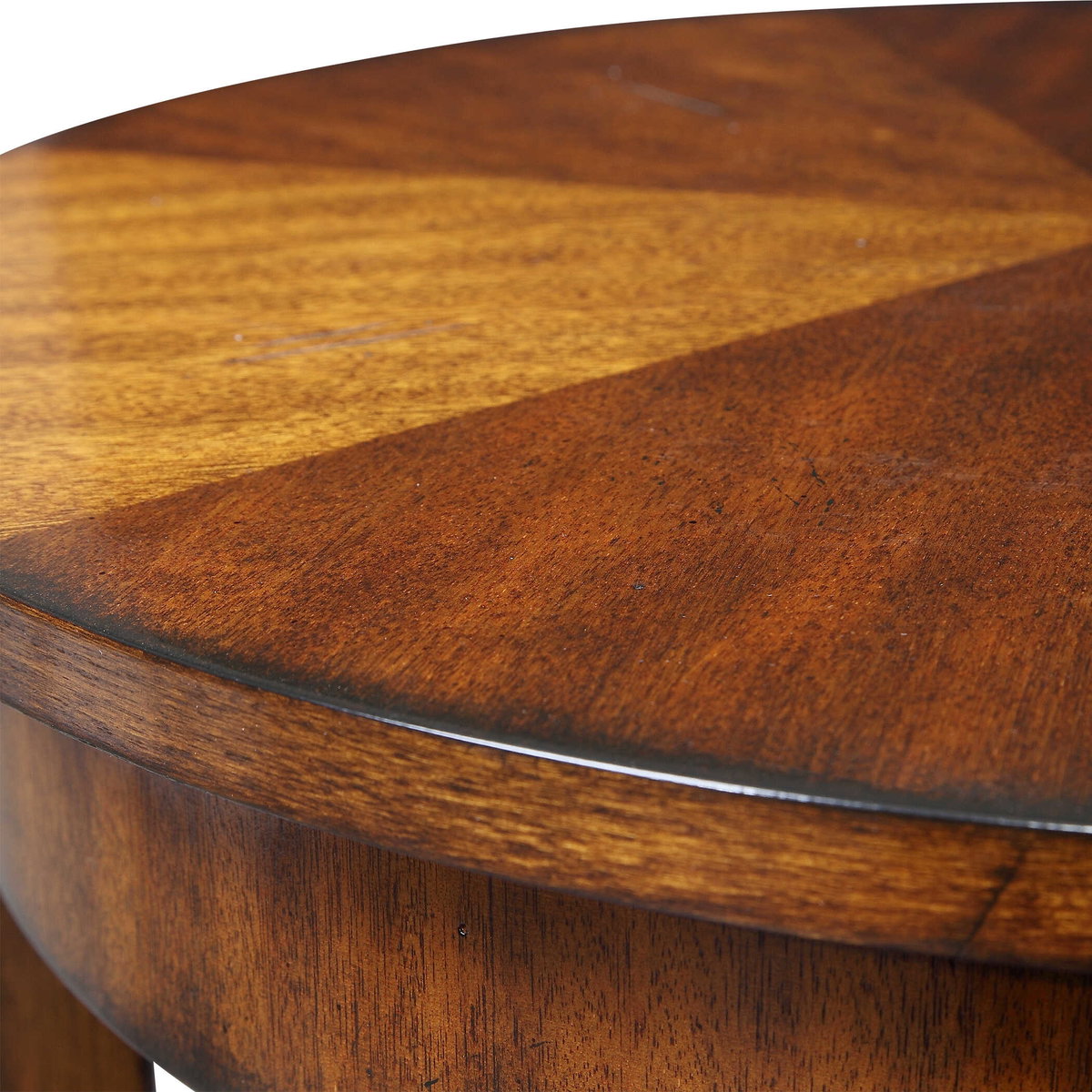 Carmel Round Lamp Table, Side & End Table by Uttermost, 22" width x 26.5" height x 22" depth View 5