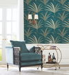 El Morocco Palm Blue Wallpaper thumbnail 1