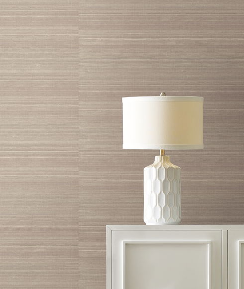 Maguey Sisal Pale Grey Wallpaper