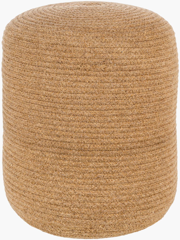 Poppy Pouf, Ottoman by Surya, 16" width x 16" height