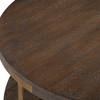 Palisade Round Wood Coffee Table, by Uttermost, 40" width x 17" height x 40" depth thumbnail 7
