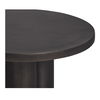 Logan Outdoor Coffee Table Black, by Moe's Home, 35" width x 16" height x 35" depth thumbnail 5