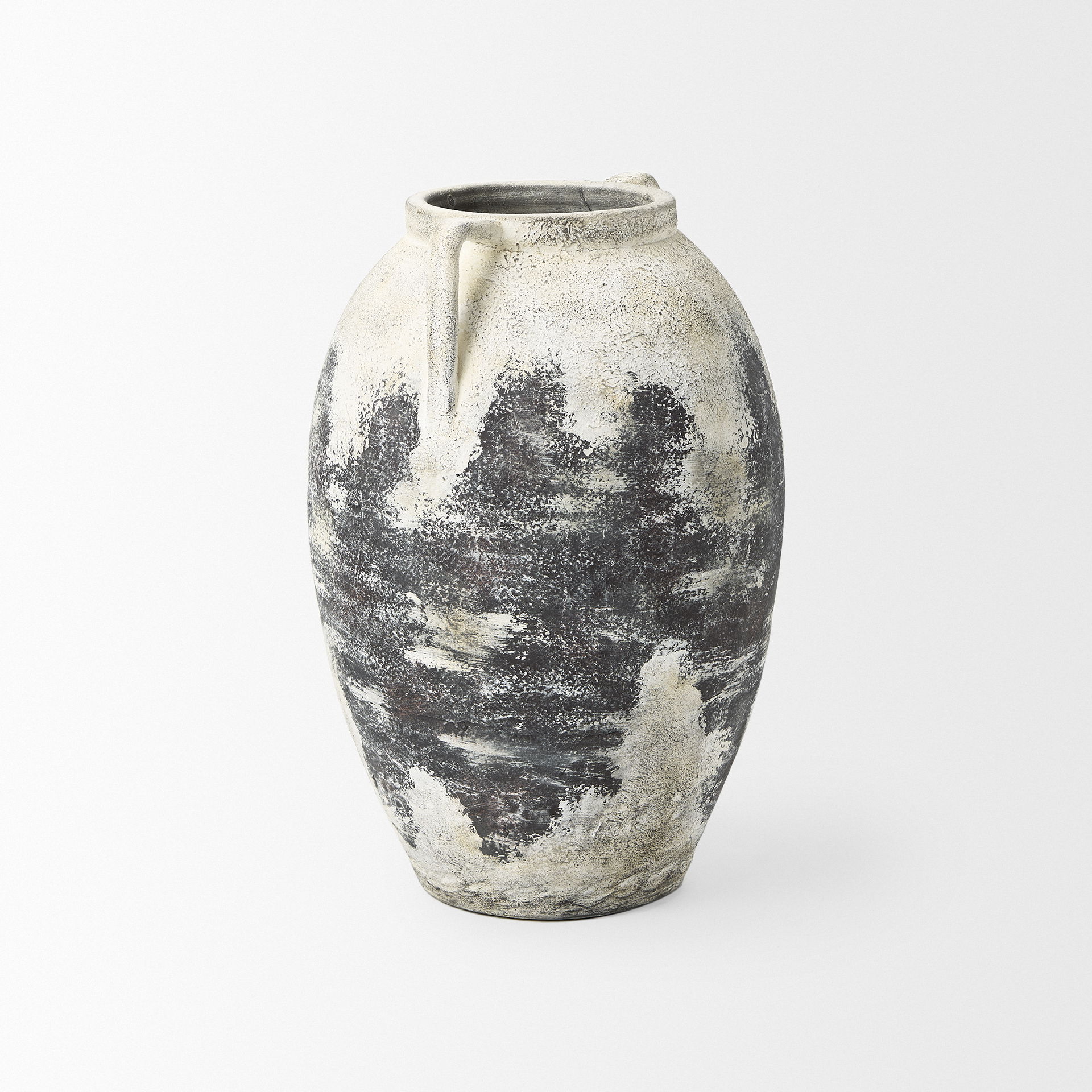 Boscia 22H Double Ear Floor Vase, by Mercana, 14.96" length x 14.96" width x 22.05" height View 5