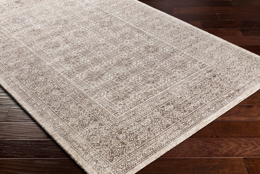 Wembley Handmade Rug, by Surya, 1'6" length x 1'6" width