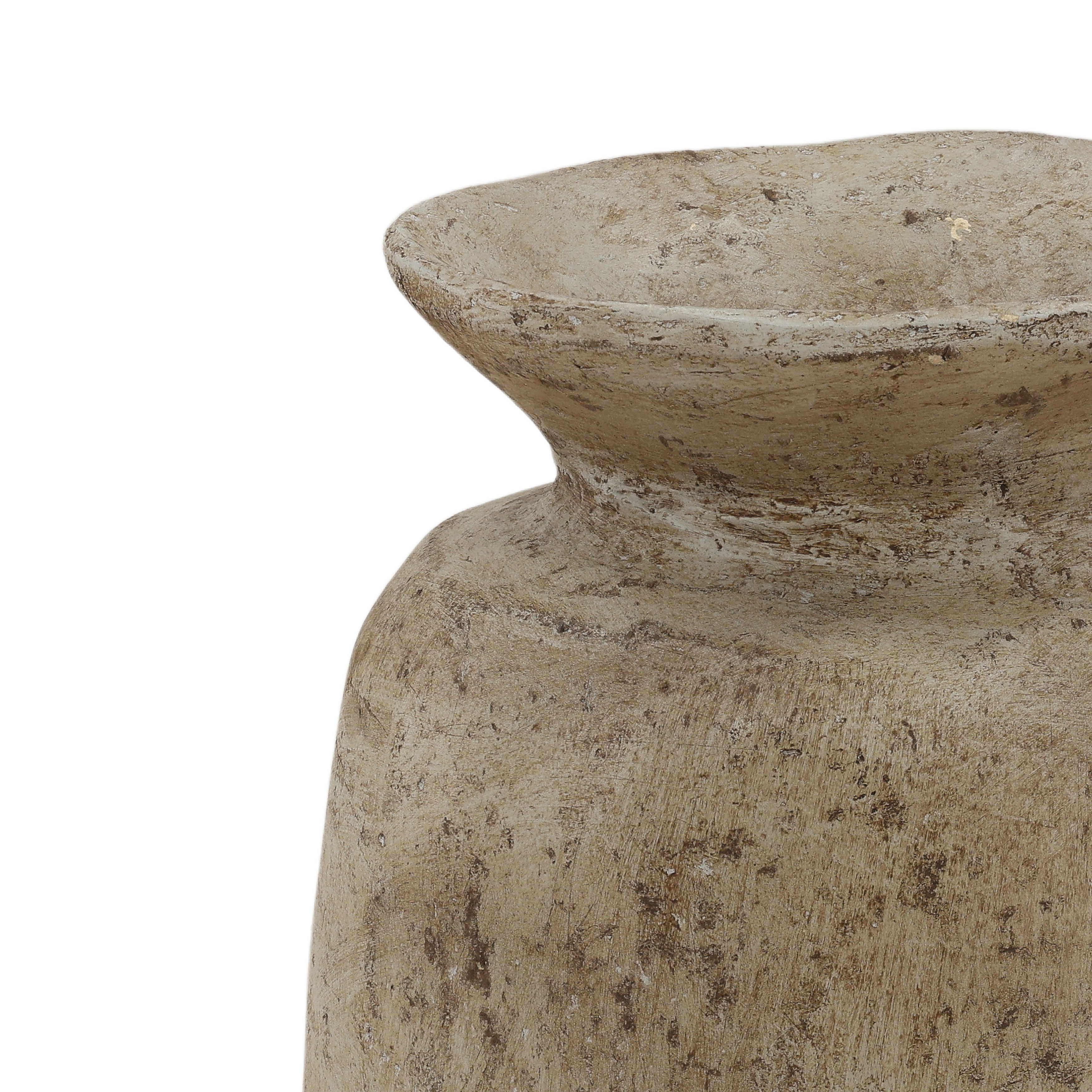 Balthazar Vase Beige large image 
