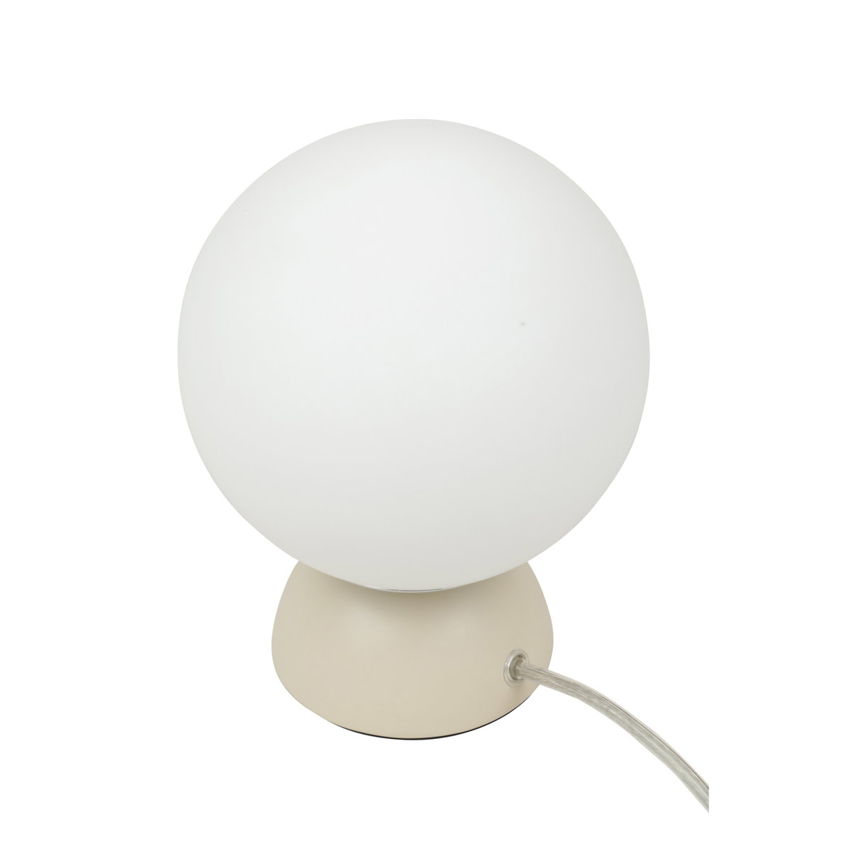 Ovi Table Lamp Soft Beige, by Moe's Home, 5.9" width x 7.9" height x 5.9" depth View 3