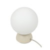 Ovi Table Lamp Soft Beige, by Moe's Home, 5.9" width x 7.9" height x 5.9" depth thumbnail 3