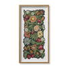 Rifle Paper Co. x Loloi Edith Garden Navy Wall Art, Wall Hanging, 26" length x 50" width thumbnail 1