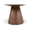 Otago Round 54in Dining Table Walnut Brown thumbnail 2