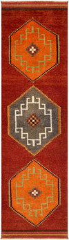Antique One of a Kind Handmade Rug, by Surya, 11'4" length x 3'2" width thumbnail