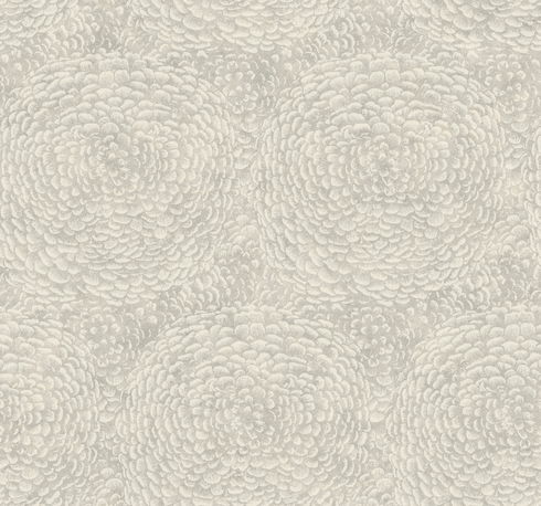 Floret Off White Wallpaper
