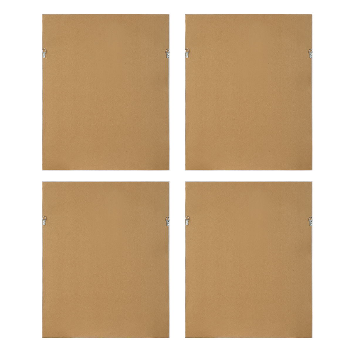 Shibori Coral Framed Prints Set/4, Art by Uttermost, 26.25" width x 32.25" height x 1.75" depth View 8