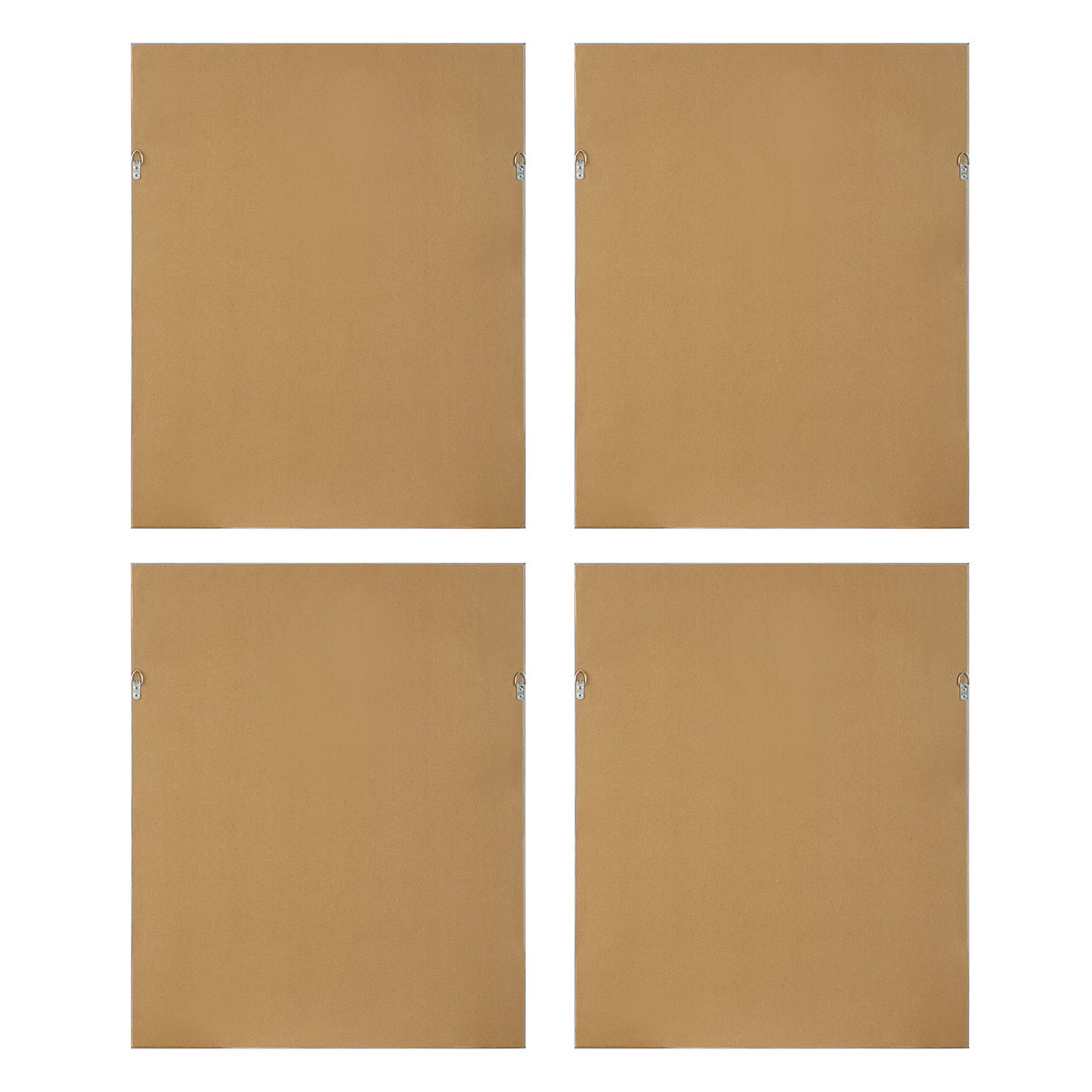 Shibori Coral Framed Prints Set/4, Painting by Uttermost, 26.25" width x 32.25" height x 1.75" depth View 8
