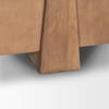 Eula Medium Brown Wood 4-Door Sideboard, Sideboards & Buffet by Mercana, 78" length x 18.5" width x 30" height thumbnail 13
