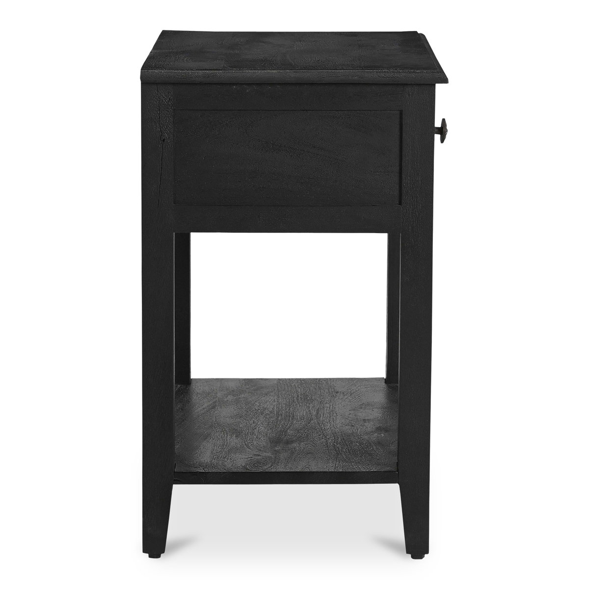 Corrine Nightstand Antique Black, by Moe's Home, 19" width x 23" height x 14" depth View 5