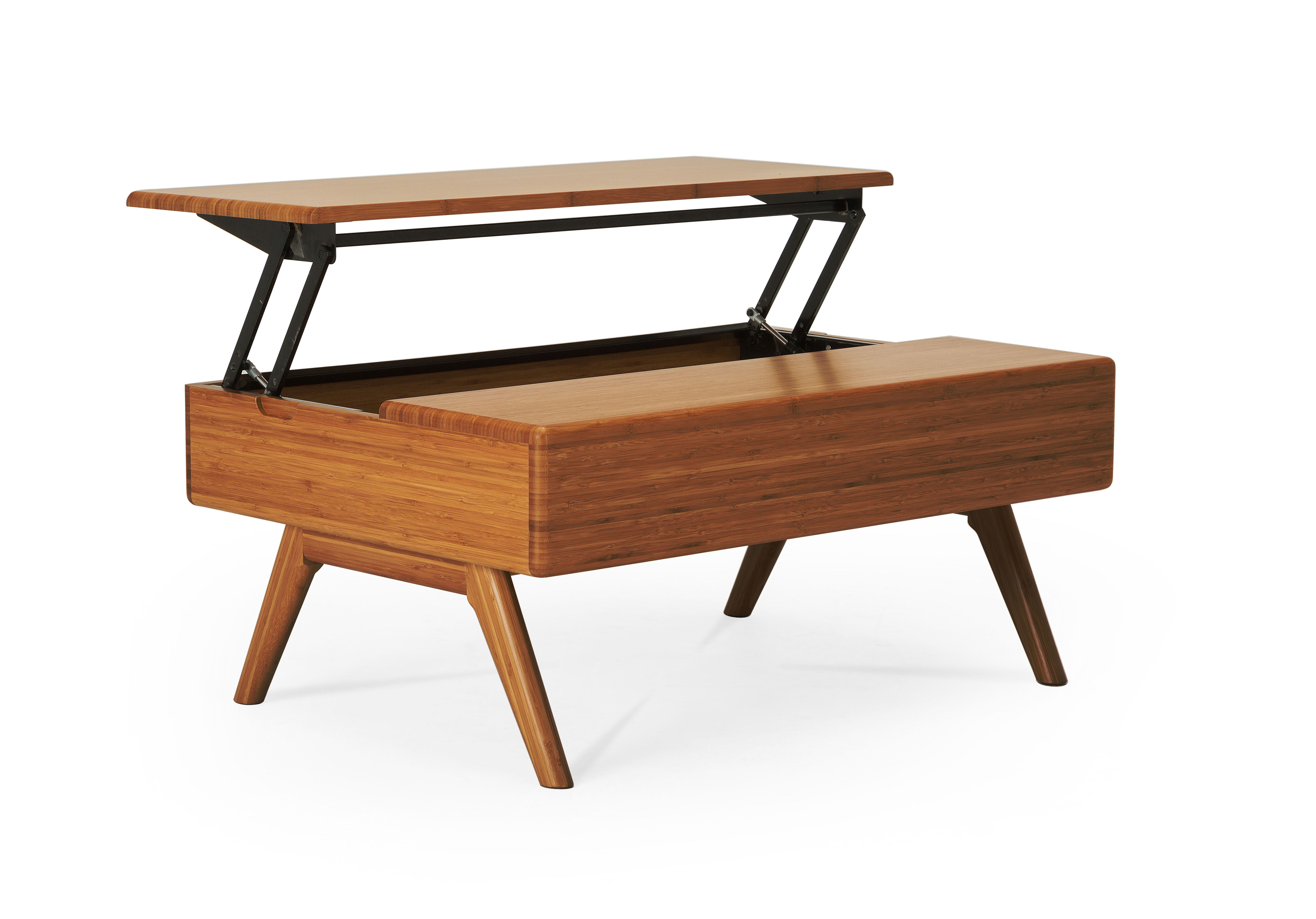 Rhody Lift Top Coffee Table, Amber, Living Room by Greenington, 26" length x 36.75" width x 16" height View 17