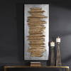 Lev Gold Metal Wall Decor, Art by Uttermost, 24" width x 55.25" height x 2.75" depth thumbnail 6