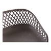 Piazza Outdoor Barstool Grey - Set Of Two, Outdoor Chair by Moe's Home, 1'7.29" width x 3'1.2" height x 1'7.68" depth thumbnail 9