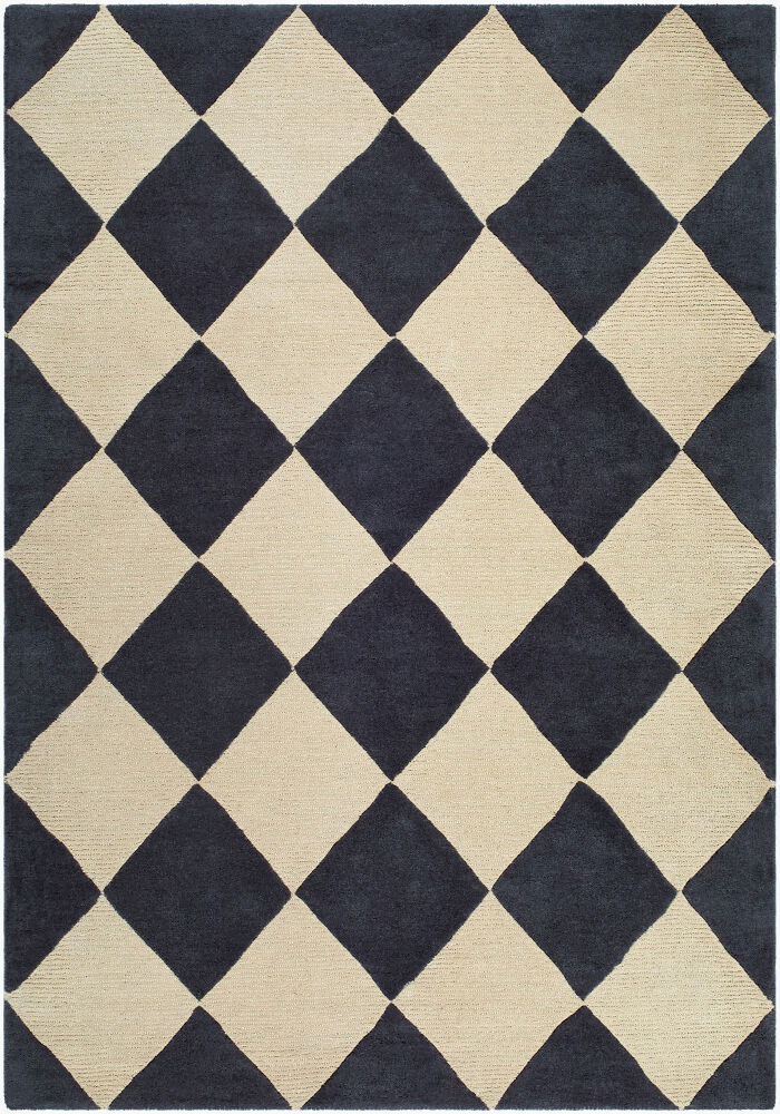 Isaac Handmade Rug, by Surya, 1'6" length x 1'6" width