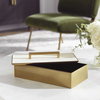 Wessex White Box, Boxe by Uttermost, 14" width x 4.75" height x 7" depth thumbnail 3