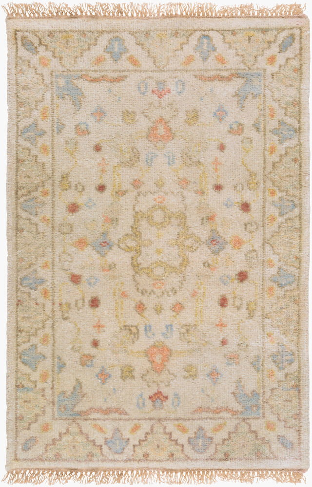 Zeus Handmade Rug, by Surya, 3' length x 2' width