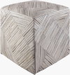 Zander Ottoman, by Surya, 18" width x 18" height thumbnail