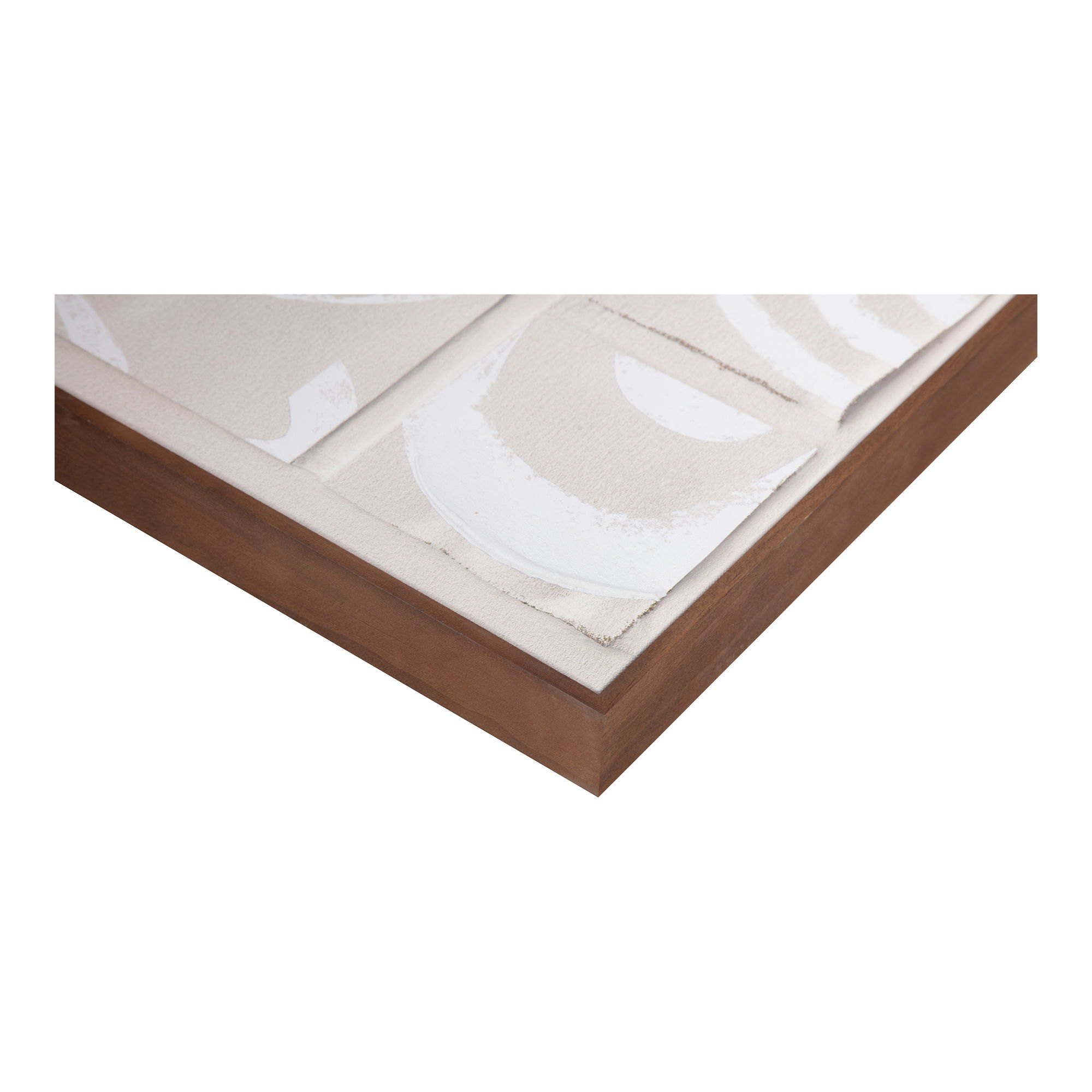 Unfold 2 Framed Print, Painting by Moe's Home, 19.5" width x 27.5" height x 2" depth View 4