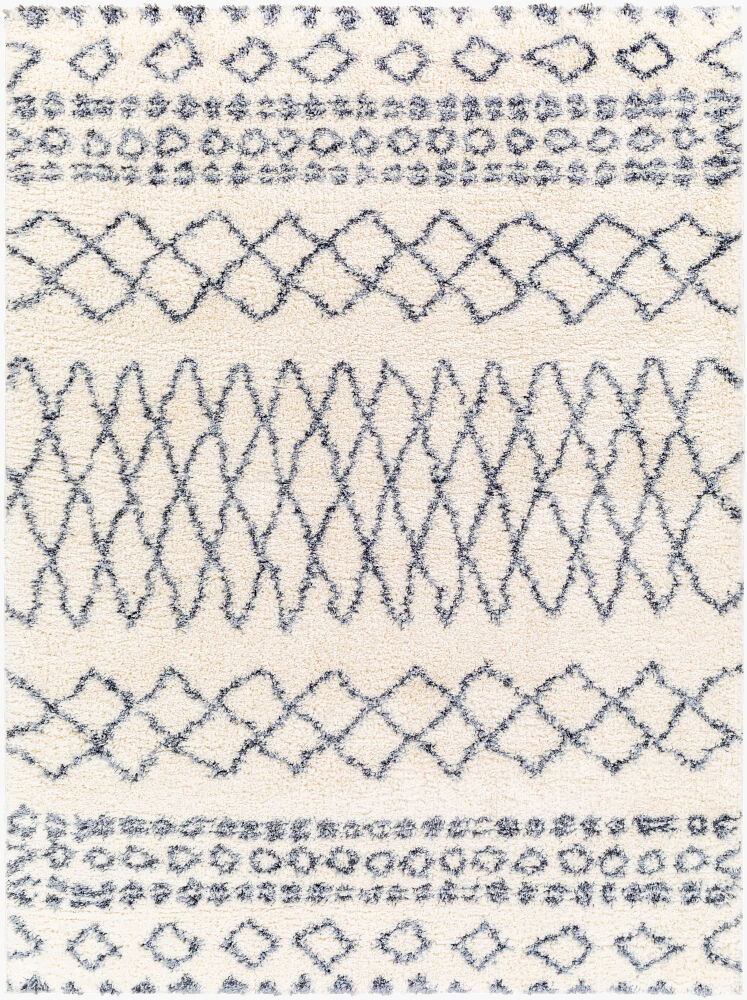 Puffy Shag Machine Woven Rug large image 