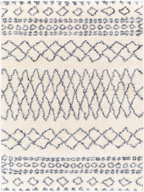 Puffy Shag Machine Woven Rug