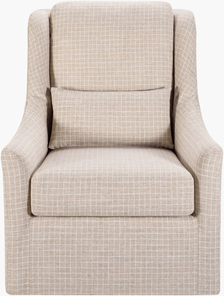 Atkinson Swivel Chair, Accent Chair by Surya, 31" width x 39" height