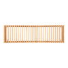 Rohe Bench Natural Oak, Benche by Moe's Home, 60" width x 18.11" height x 17.5" depth thumbnail 4