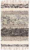 Tulum Handmade Rug, by Surya, 3' length x 2' width thumbnail