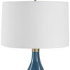 Riviera Art Glass Table Lamp, by Uttermost, 17" width x 27.75" height x 17" depth thumbnail 6