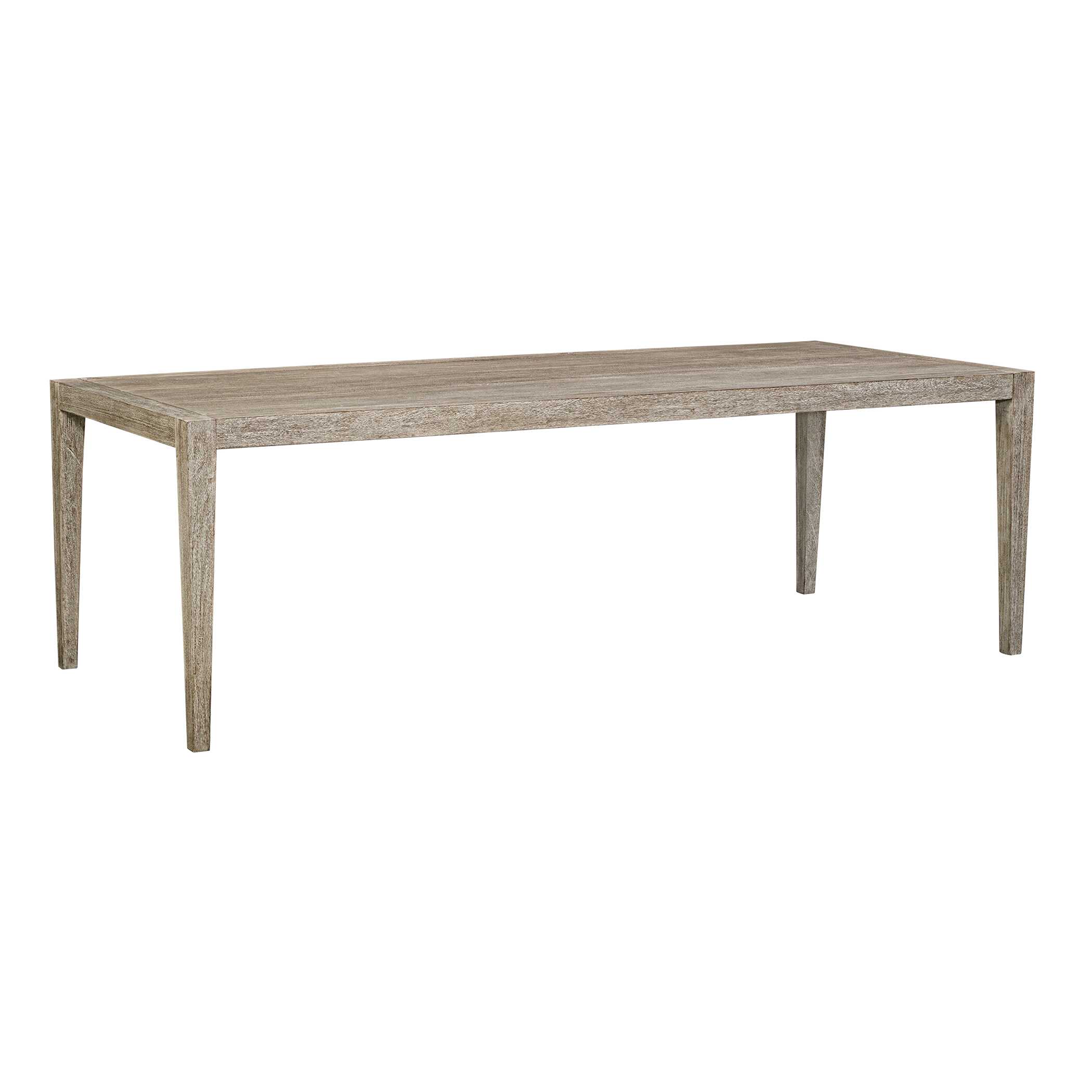 Kirkham Wooden Outdoor Dining Table, Furniture by Uttermost, 92" width x 30" height x 38.6" depth View 6