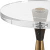 Holton Tapered Brass Accent Table thumbnail 3