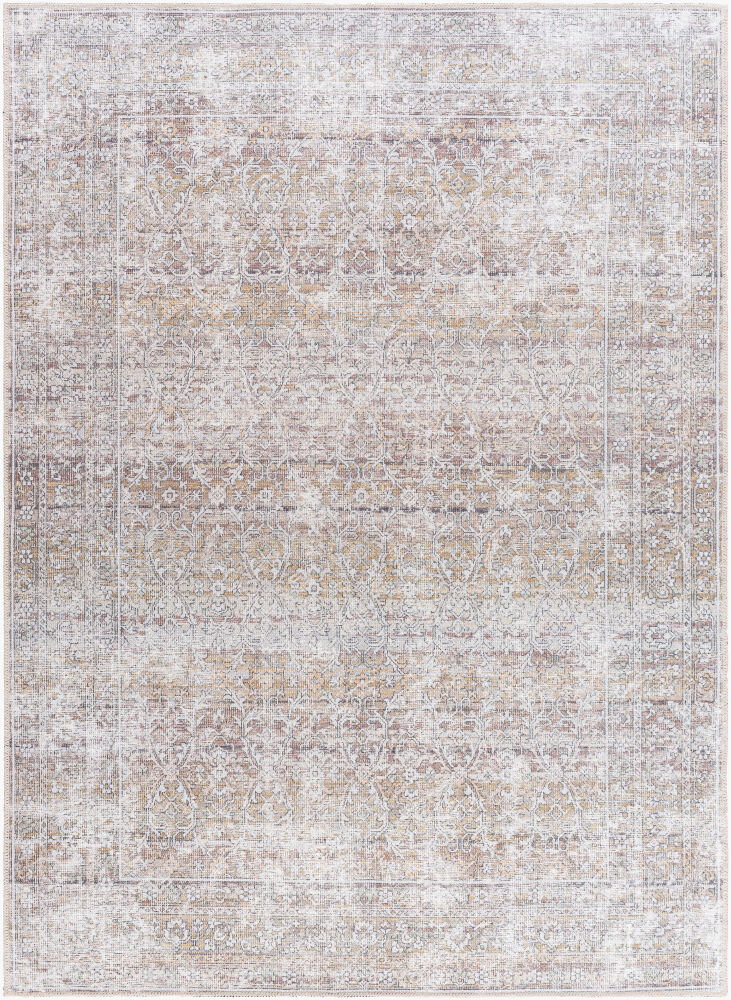 Rainier Machine Woven Rug, by Surya, 7'2.61" length x 5'2.99" width