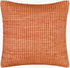 Chunky Grid Accent Pillow, Decorative Pillow by Surya, 18" length x 18" width thumbnail